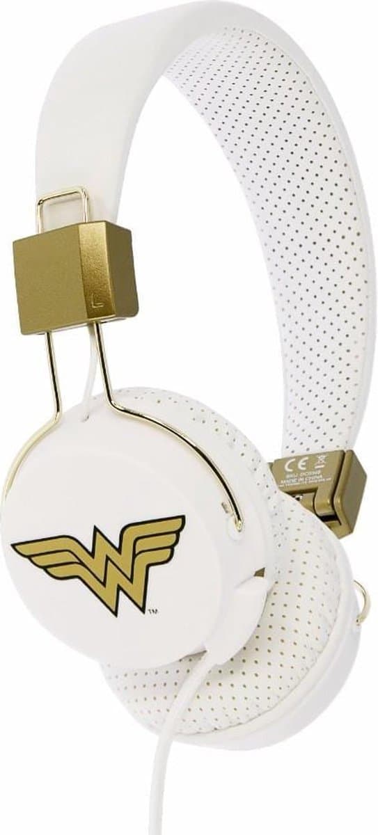 Wonder Woman - Iconic logo - koptelefoon - verstelbaar - comfortabel - lange kabel — afbeelding 1