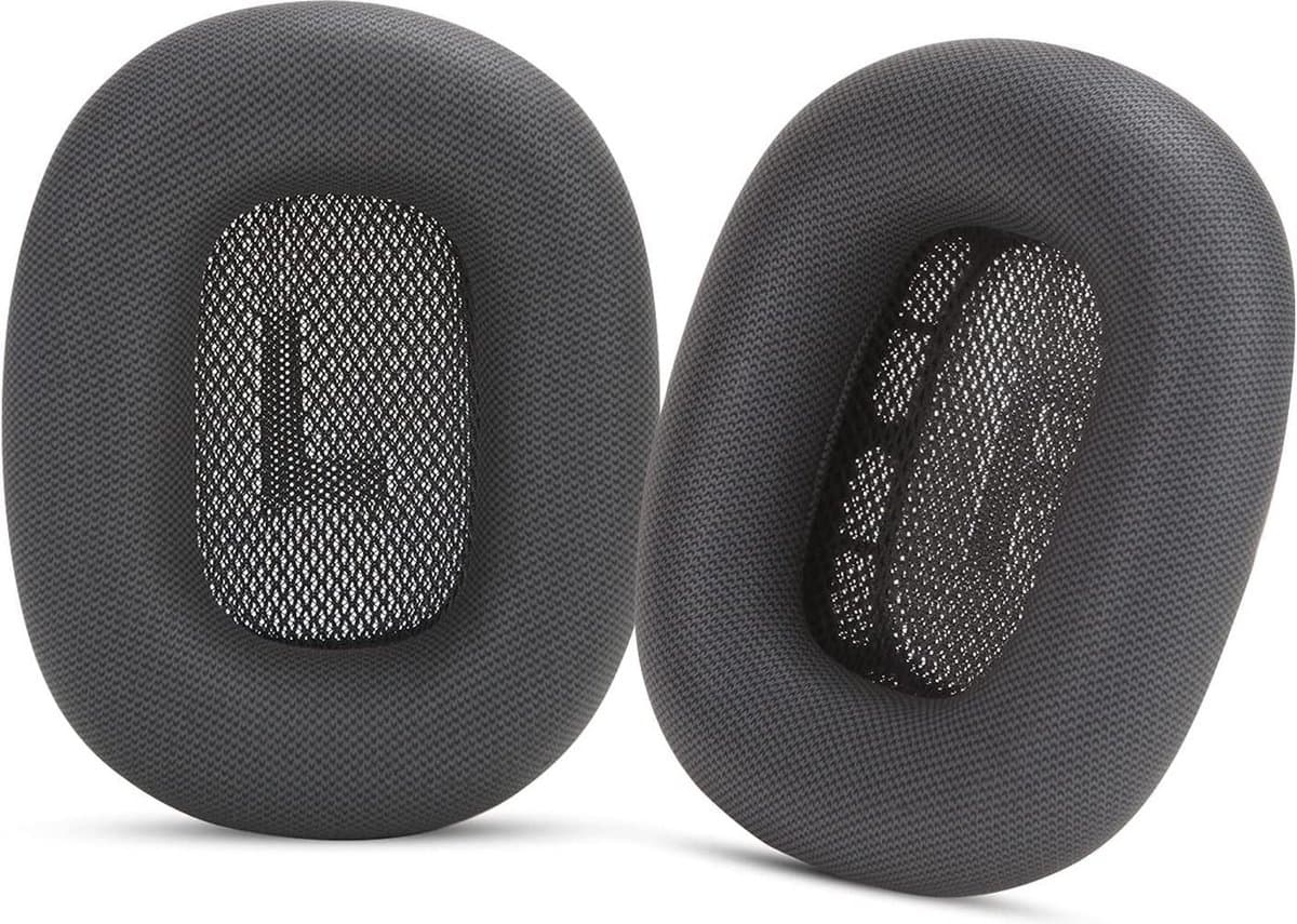 Mix Media koptelefoon oorkussens geschikt voor Apple Airpods Max zwart — afbeelding 1