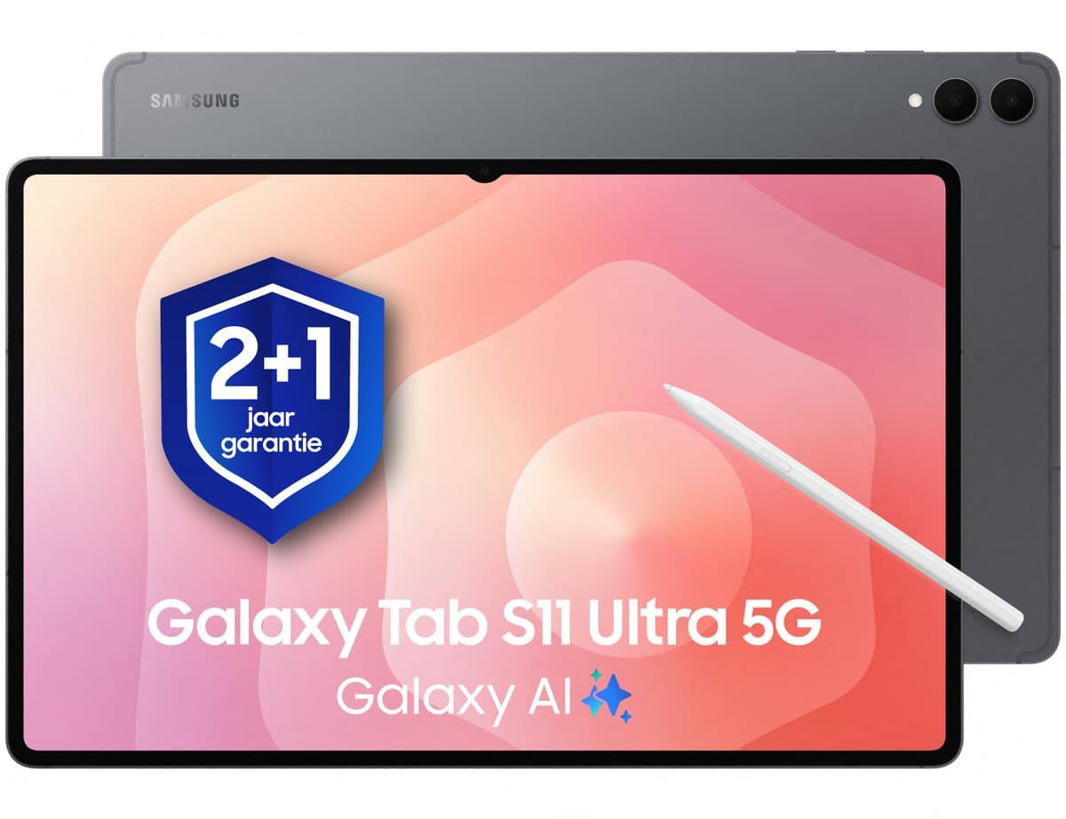 Samsung Galaxy Tab S11 Ultra 5G - 256GB - Gray + 1 jaar extra garantie — afbeelding 1