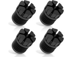 Daity 4-pack - Compatibel met Bambu Lab X1/X1C/P1P/P1S antivibratievoetjes - Hittebestendige siliconen schokdempers verminderen 92% van de trillingen en voorkomen doorzakken