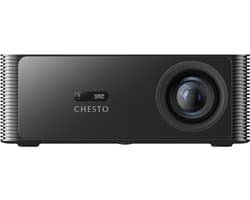 Chesto Google TV Full HD Beamer – 20.000 Lumen - 4K Ondersteuning - Autofocus - Streamen vanaf je telefoon met wifi
