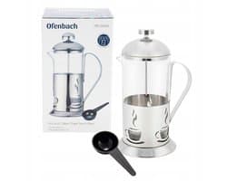 Glazen French Press voor Koffie & Thee - 800ml