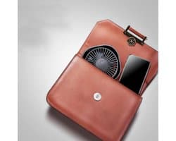 Kleine Draagbare USB Ventilator met 3 Snelheden en 360° Draaibaar