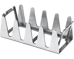 TOVBMUP Multifunctioneel - Grill - Stevig - Metaal - Optimale hoek - Geschikt voor grills, Eenvoudig indirect grillen - Airfryer accessoire