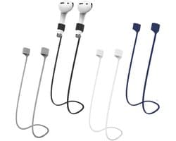 BOTC Magnetische anti-verliesbandjes voor AirPods - 4-pack ultrasterke magnetische AirPods-bandjes - Compatibel met AirPods 1&2/Pro/2nd/3rd