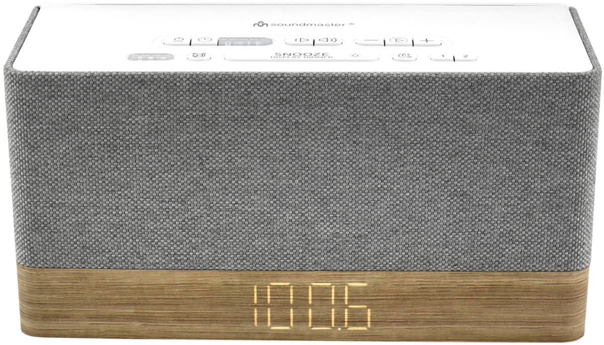 Soundmaster UR630WE - wekkerradio met Bluetooth en USB laadfunctie — afbeelding 1