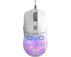 Glorious Gaming Model O Eternal - Bedrade Gaming Muis - 12K DPI - Ultralicht 55 g - Optisch - RGB - Wit