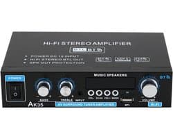 HIFI Bluetooth Power Amplifier | 400W | Versterker | Stereo Versterker | Mediaspeler