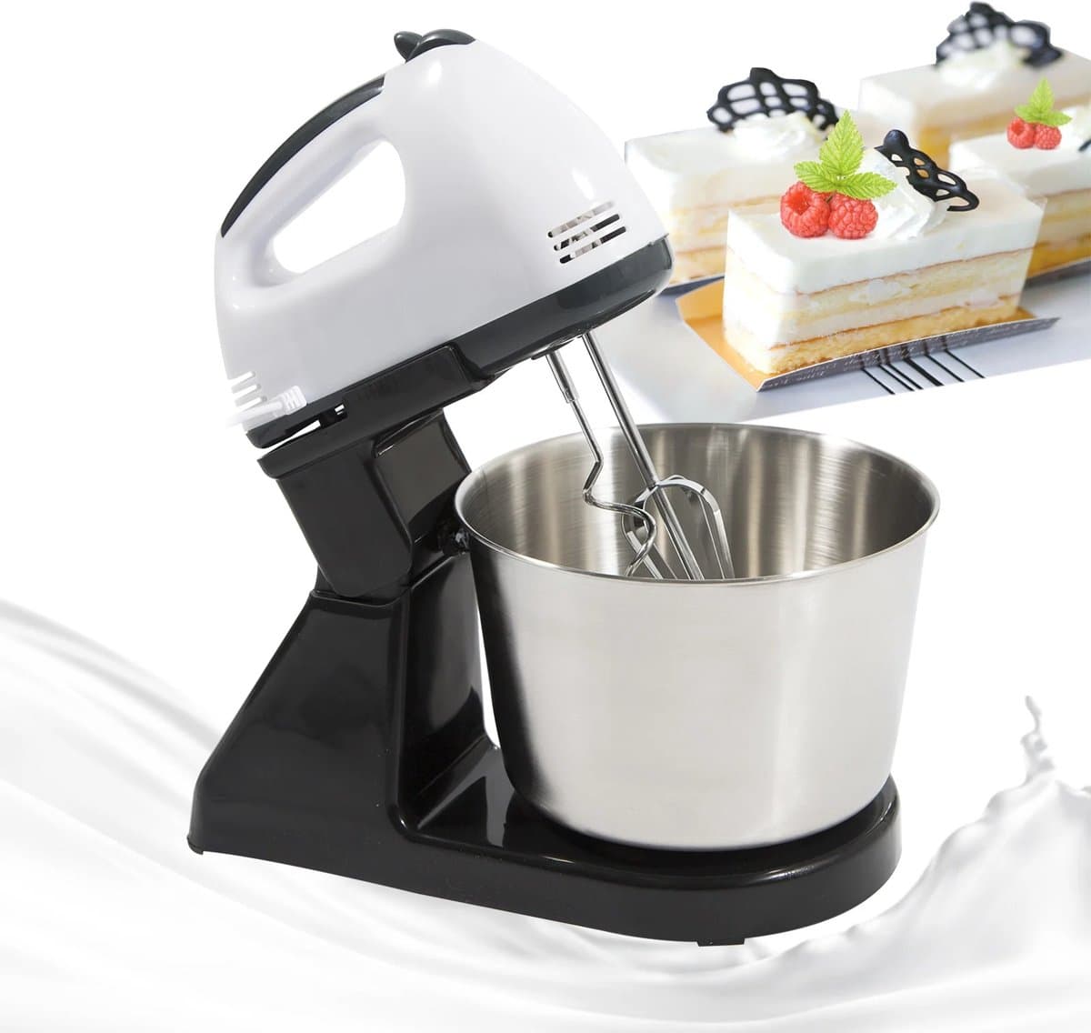 DHN Deegmachine - 7 standen - 100W - Keuken apparatuur - Keukenmachine - Multi Blender - Broodmachine — afbeelding 1