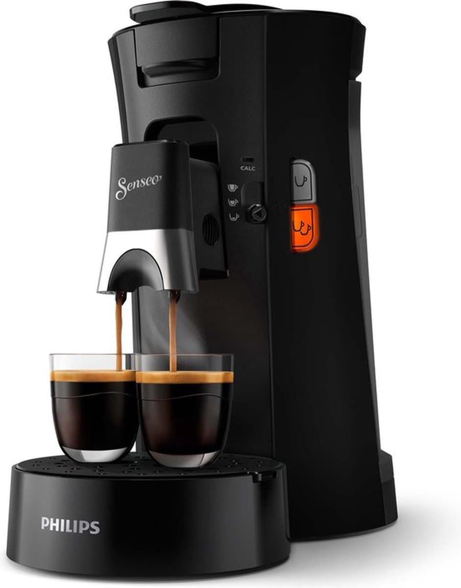 Philips Senseo Select CSA230/61 - Koffiepadmachine voor max 2 Kopjes Koffie - Exclusief Koffiepads - Zwart — afbeelding 1