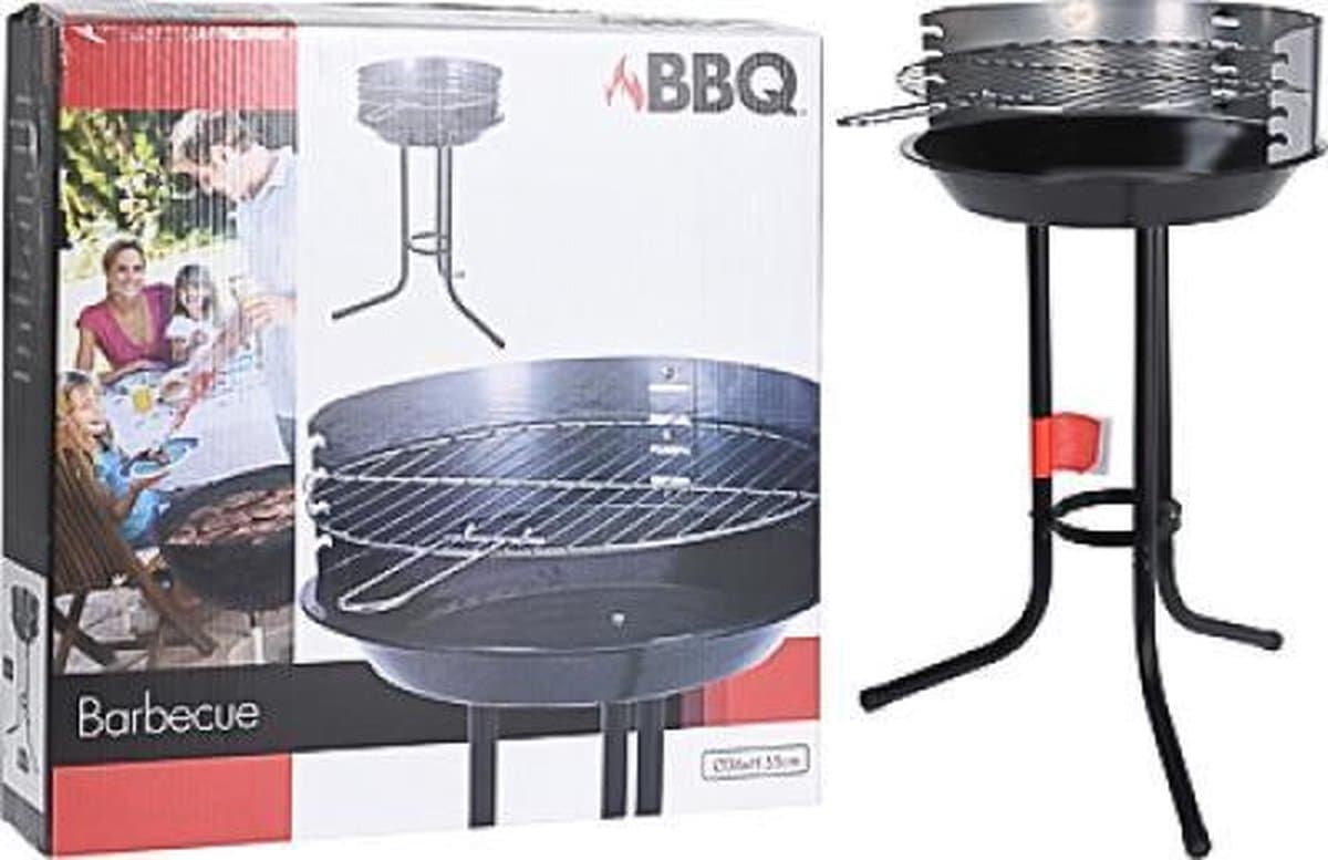 Barbecue 36x55 cm Rood/Zwart — afbeelding 1