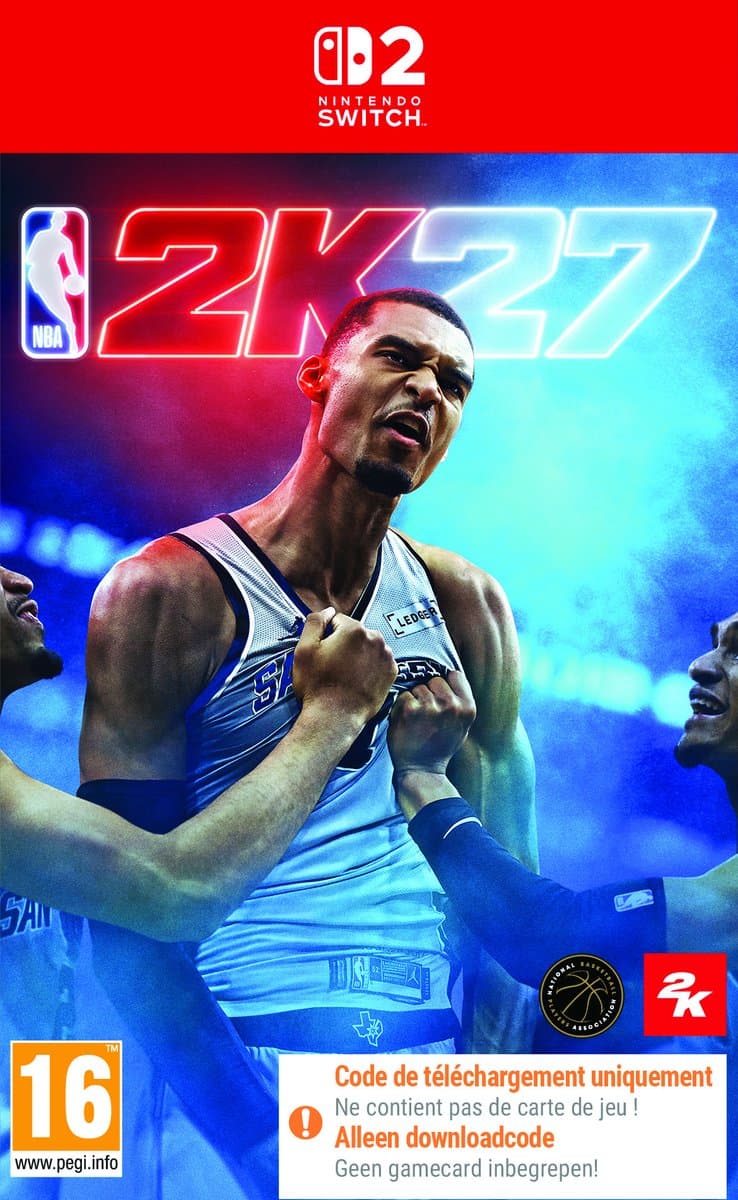 NBA 2K27 - Nintendo Switch 2 - Code in a box — afbeelding 1