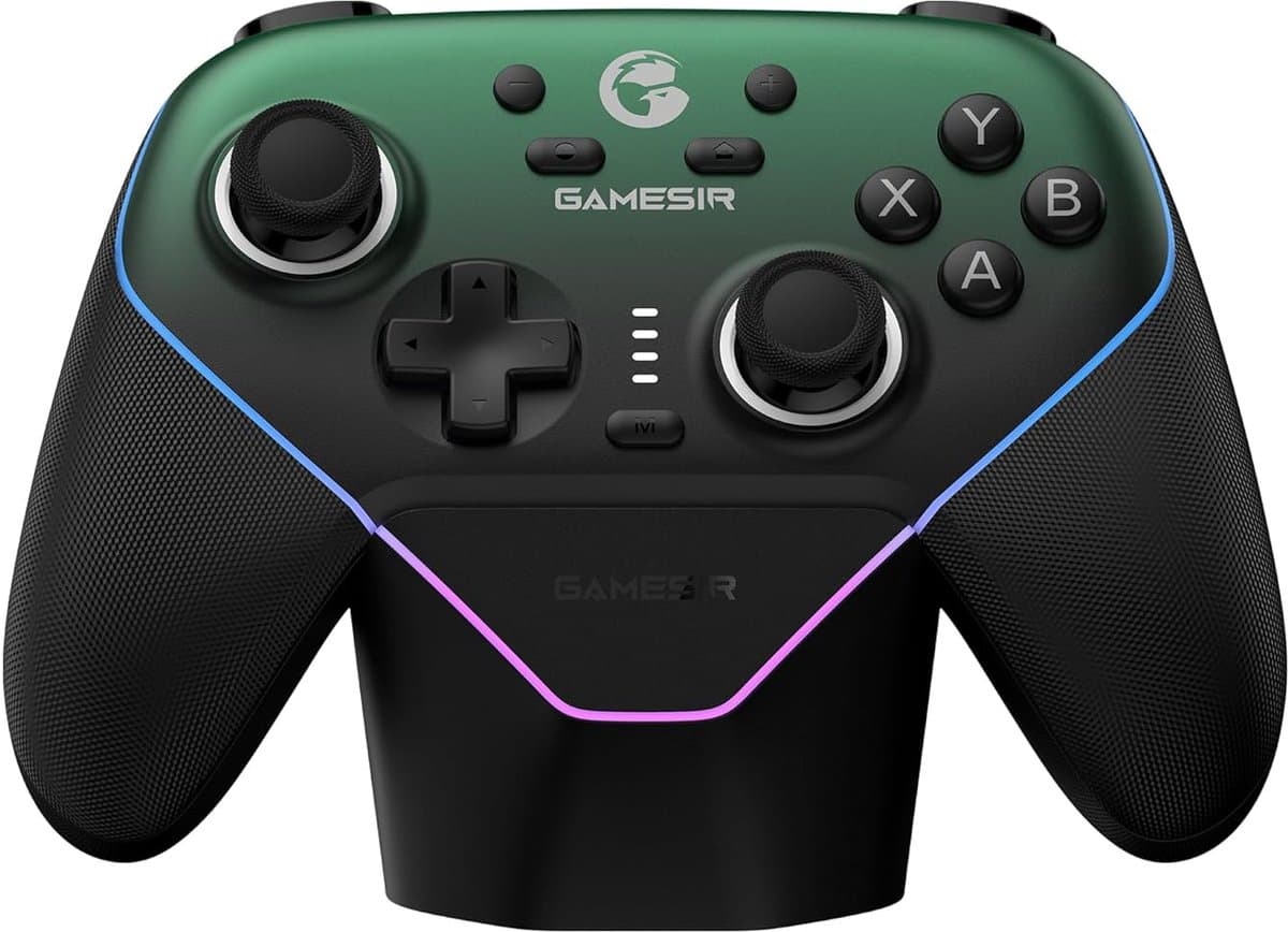 GameSir Super Nova Game Controller - Draadloos - Bluetooth - Switch/Switch 2/PC/Mobile - Groen — afbeelding 1