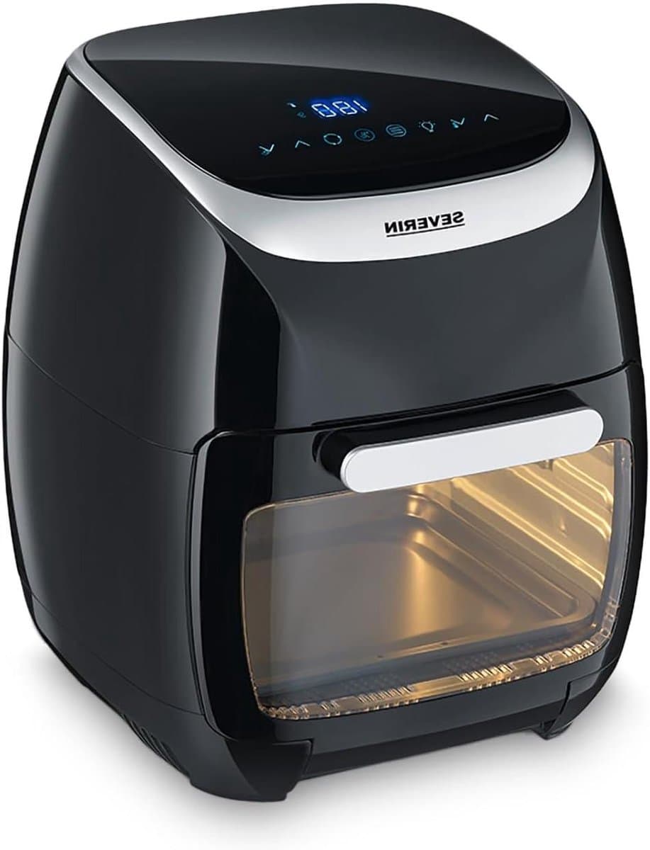 Airfryer Multi - Hete Lucht Oven - Gezond Koken - Veelzijdige Bereiding - 11 Liter - Zwart — afbeelding 1