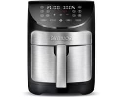 Digitale Airfryer - Heteluchtfriteuse Airfryer - Gezond Frituren - FryForce 360° Technologie - 66 Liter - Zwart