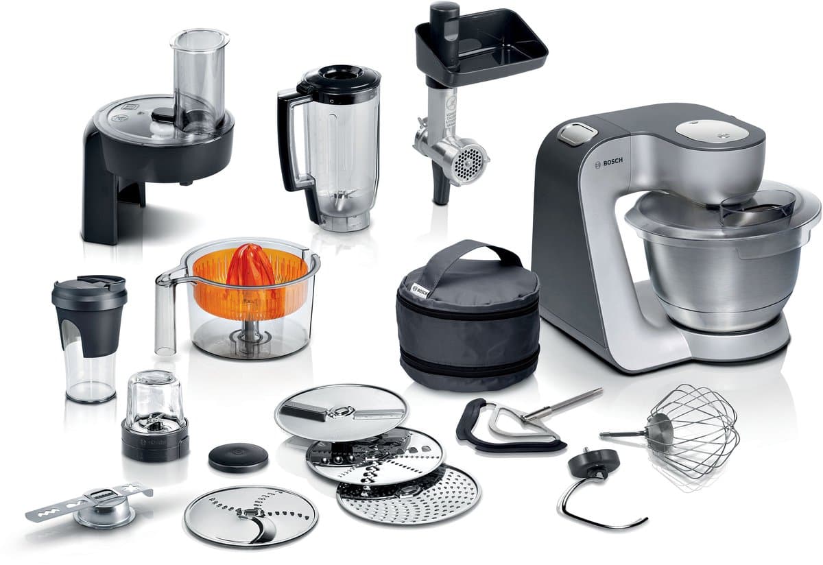 Serie 4 Keukenmachine MUM 5 1000 W Zilver, Antraciet MUM59S81DE — afbeelding 1