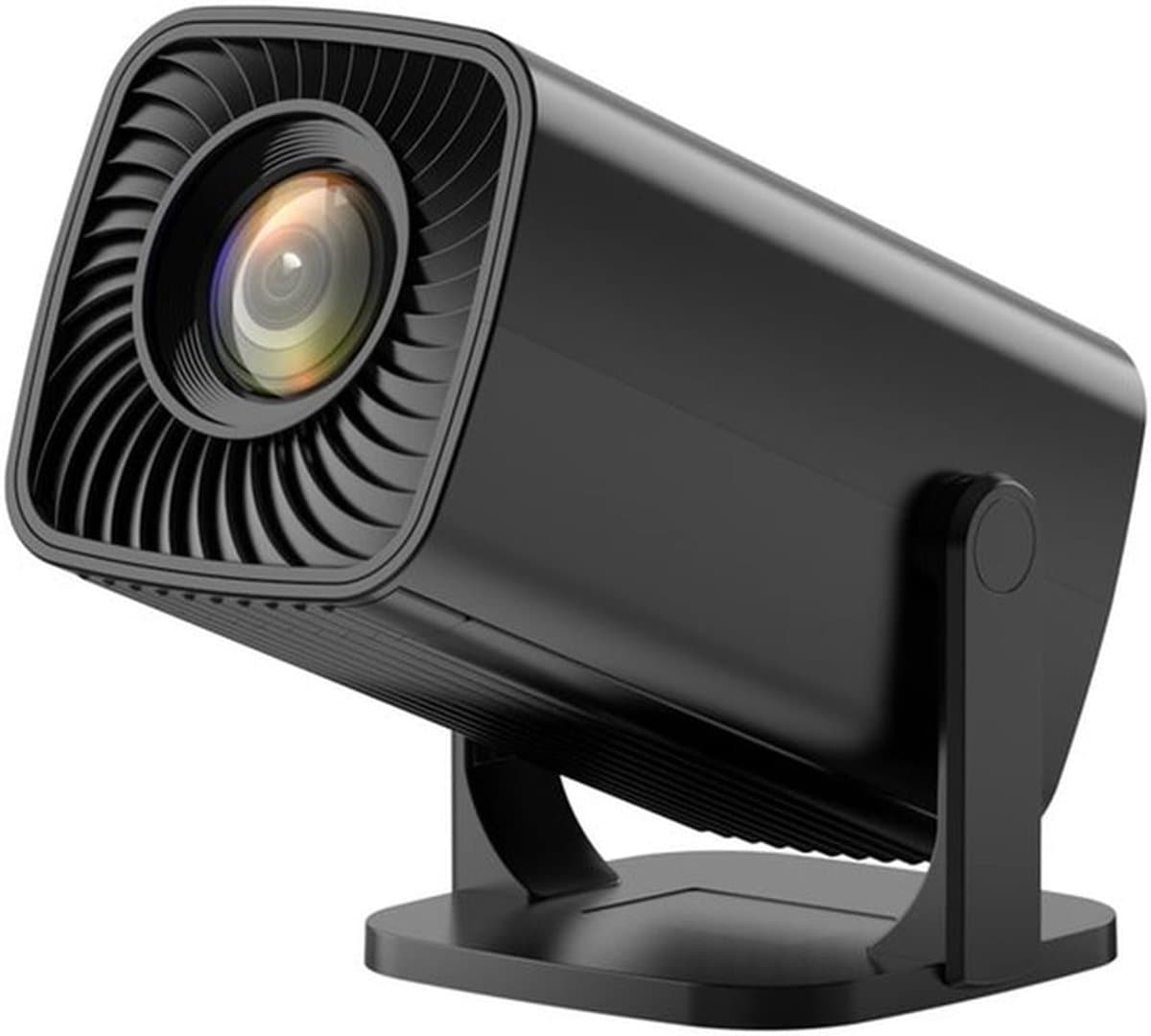 Mini-projector, geschikt voor draagbare buitenfilmprojectoren, slimme projector die compatibel is met smartphones/tv-sticks/laptops/USB/HDMI, voor binnen- en buitengebruik. — afbeelding 1