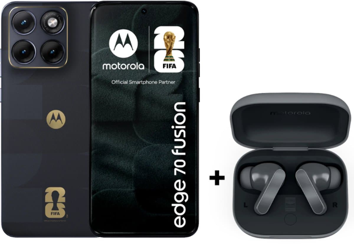 Motorola Edge 70 Fusion FIFA Edition 8GB/256GB Zwart — afbeelding 1