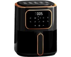 Digitale Airfryer - Hete Lucht Frituur - Gezond Eten - Zichtbaar Venster - 45L Capaciteit - Zwart