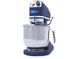 Kneedmachine 7 L - Staalblauw Matt - Met metalen tandwielen - Perfect voor deegbereiding - SnelShoppen