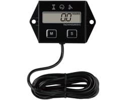 Digitale tach urenteller - RPM meter - voor grasmaaier, scooter, tractor en meer - nauwkeurige motorstatus - SnelShoppen