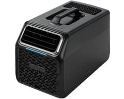 Mobiele Airco - Airconditioner Met Afvoerslang - Koelen En Ontvochtigen - Timer 0,5-24 Uur - 6000 BTU – Kamer En Kantoor – 54,3x31,5x36,3cm – Semi-Transparant