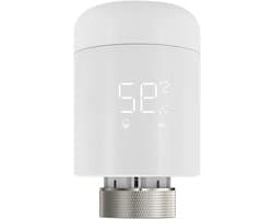 Slimme Radiator Thermostaat - Verwarming Controller - Energie Besparen - WiFi Bediening - 9 x 5.3 cm - Wit