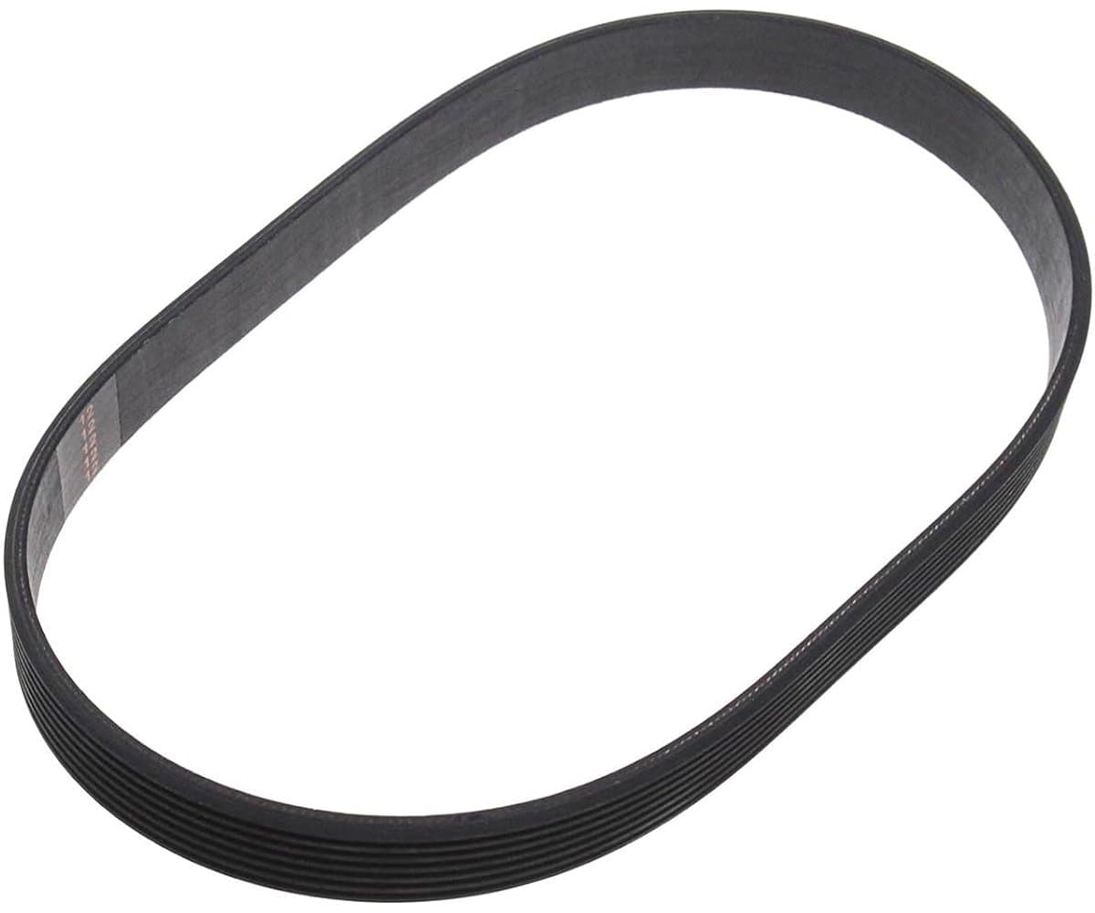 SnelShoppen - 7PJ490mm Grasmaaier Aandrijfriem 16mm Breed Rubber Synchronous Gesloten Lussen Vervangingsriem Geschikt voor Rotary Grasmaaiers — afbeelding 1