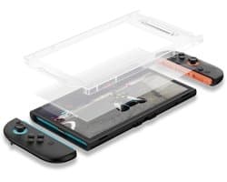 2X Screen protector - Screenprotector Geschikt voor Nintendo Switch 2 - 9H Tempered Glass - Beschermglas - Glasplaatje - Dock Friendly - Met Installatiekit