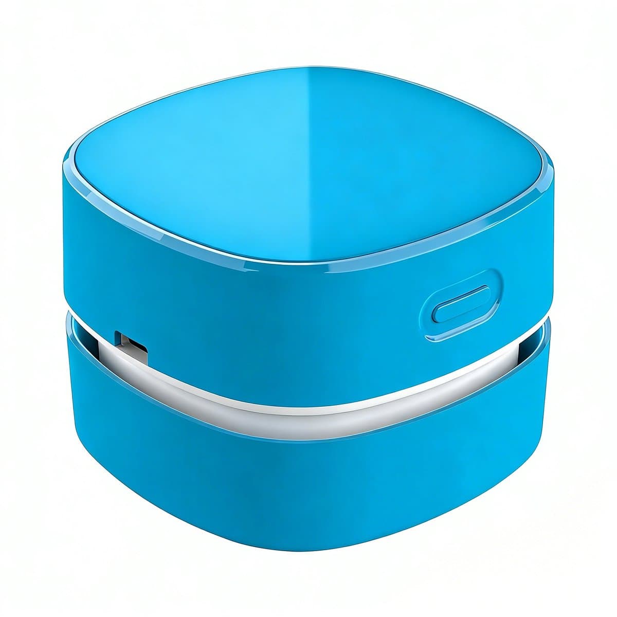 Mini Draadloze Tafelstofzuiger, Draagbare Bureau Stofzuiger USB-oplaadbaar voor Toetsenbord, Laptop, Kantoor, Auto en Huisdierenhaar(Blauw) — afbeelding 1