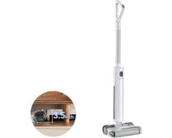 JONR S20 Pro Wet & Dry Stofzuiger – Dweilen & Stofzuigen – 180° Lie-Flat – Zelfreinigend – Wit