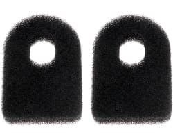 Dailygoods- Schuimluchtfilter 2 stuks - Compatibel met Atco/Commodore - Hoogte 97 mm - Breedte 67 mm - Dikte 20 mm - Duurzaam sponsmateriaal - Luchtfilter