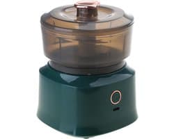 Keukenmachine Knoflook Chopper - Elektrische Hakmolen - Voedsel Bereiden - Snel en Veilig - 350ml Capaciteit - Wit