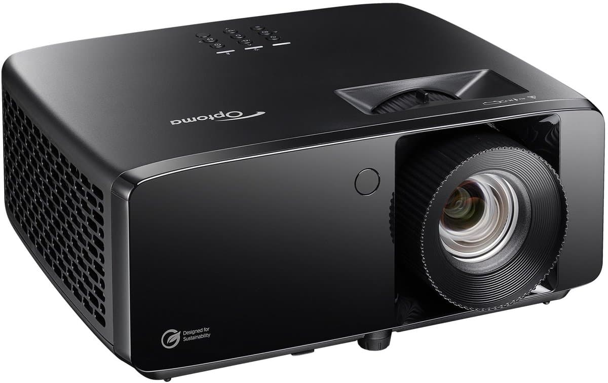 Optoma UHZ67 compacte 4K UHD 4300 laser projector (beamer) - zwart — afbeelding 1