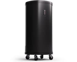 Klarstein Wijnkoeler Mr Barbot koelkast met led-display, roestvrij staal koelkast voor kamers, indoor/outdoor drankenkoelkast, wijnkoelkast voor dranken, 50L koelkast met 360° zicht, 0-16°C - 43 cm - voor Bar - Temperatuurregeling