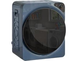 Sogiol® Compacte wasdroger met ventilatie - 1000W elektrische droger - 5 kg capaciteit - 5 droogstanden - roestvrijstalen trommel - blauw