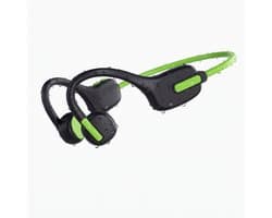 X12 - Draadloze Kinderkoptelefoon - Koptelefoon Kind - Bone Conduction Headphone - Bluetooth - Veilig Volume 85 dB - On ear - 6 uur batterij - IPX5 - Voor Tablet, Laptop, School & Online Les - Zwart
