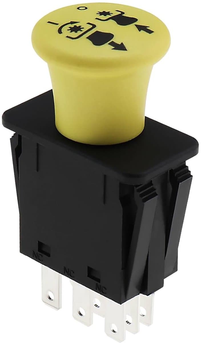 SnelShoppen - PTO Schakelaar Voor John Deere L120 L130 D140 D150 D155 & Scotts L2048 L2548 Grasmaaiers - 1 Stuk - Hoogwaardige Vervangingsonderdeel - — afbeelding 1