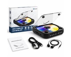 Quavitec Draagbare CD Speler met Oordopjes - Bluetooth 5.3 - Portable Discman met Ingebouwde Speaker - Radio / CD / CD-R / CD-RW - MP3 Speler - 3.5 MM AUX - Walkman voor in de Auto