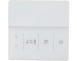 Slimme Thermostaat - Ketelthermostaat Programmeerbaar - Comfortabel Leven - Stembediening Wi-Fi - 86 x 86 mm - Wit