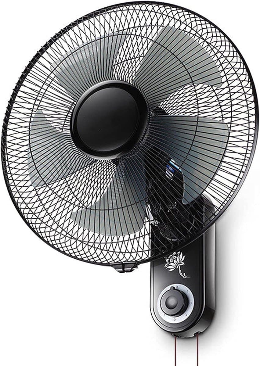 Wandventilator - Muurventilator Elektrische ventilator - Ruimte Koelen - Afstandsbediening - 16 inch - Mechanisch — afbeelding 1