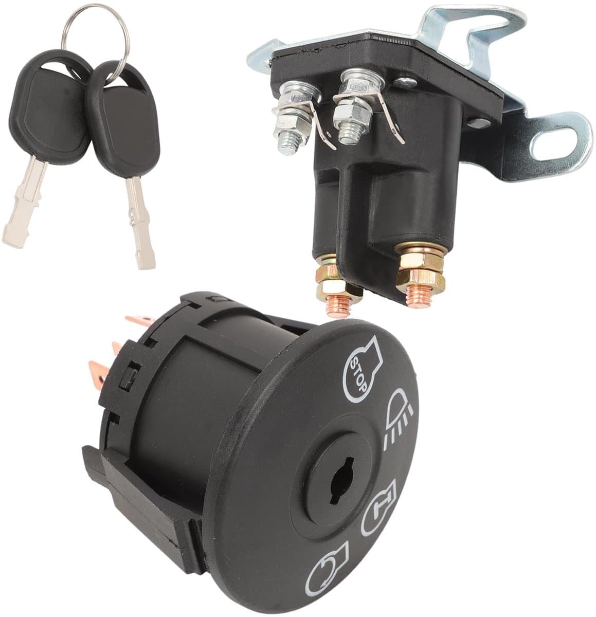 Solidchoice - Magnetische Schakelaar voor Grasmaaier met 4-polige Aansluiting — afbeelding 1