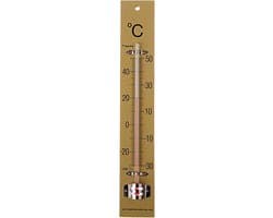 Bouhon thermometer 25 x 4 cm | hout