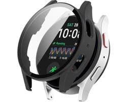 YONO Hoesje geschikt voor Samsung Galaxy Watch 7 - 40mm - Screen Protector Bumper Case - Zwart