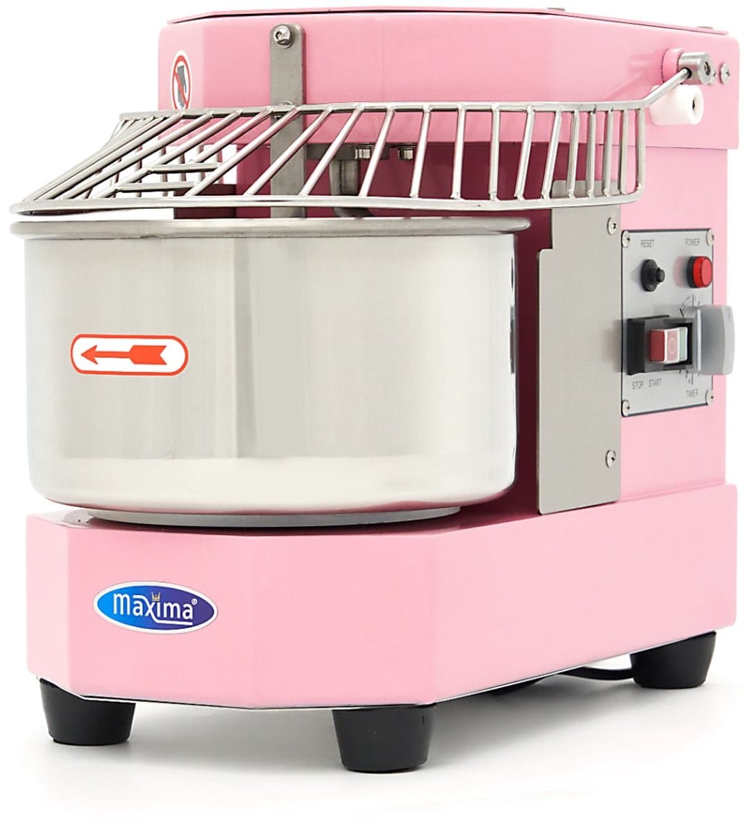 Spiraalkneder - 8 L - 4,5 Kg Deeg - Pastel Roze — afbeelding 1