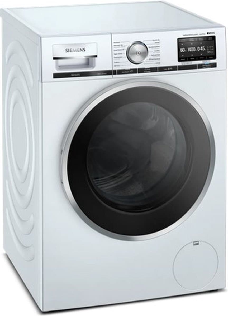 Siemens iQ800 WM14VE0PFG wasmachine Voorbelading 9 kg 1400 RPM Wit — afbeelding 1