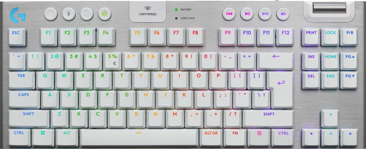 Logitech G915 X LIGHTSPEED TKL Low-Profile Wireless Gaming Keyboard gaming toetsenbord — afbeelding 1