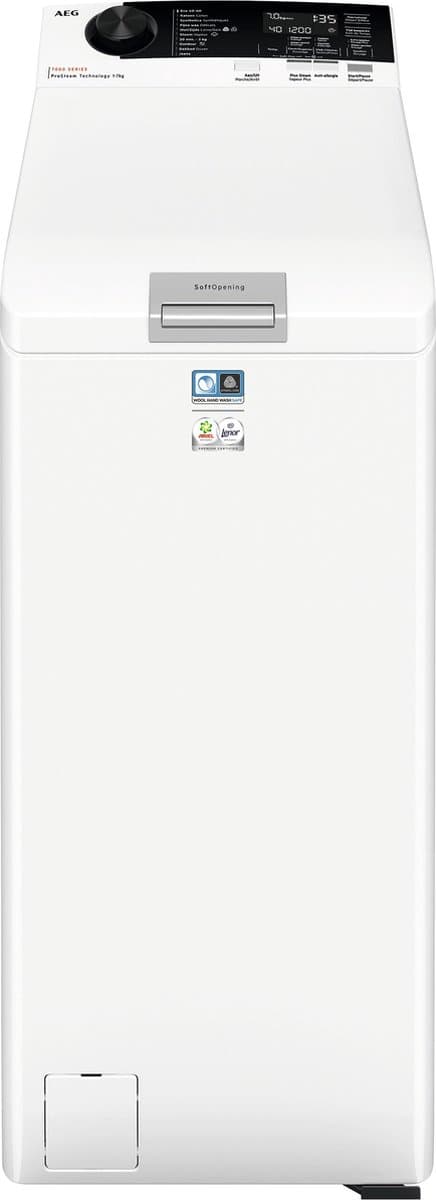 AEG LTR7STEAM - Wasmachine bovenlader - 7 kg - 1300 rpm - 79 dB Wasmachine (7 kg, 1300 rpm, A) — afbeelding 1