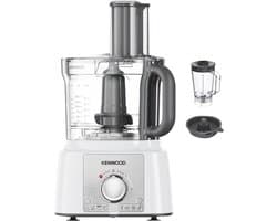 Kenwood Multipro Express FDP65.450WH - Foodprocessors - Wit - 1000 Watt - 3 Liter mengkom