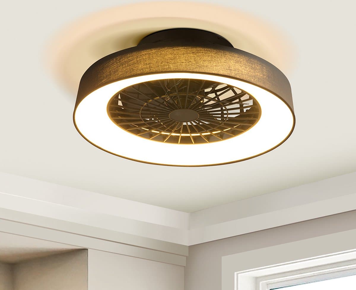 Plafondventilator Mayra met aanpasbare kleurtemperatuur en stereffect — afbeelding 1